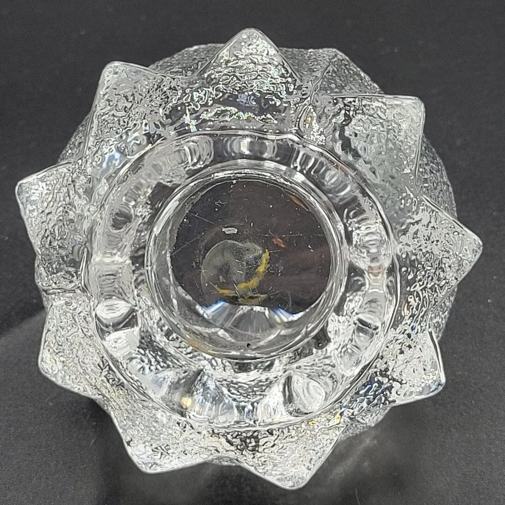 Orrefors Sweden Nimbus Glass Votive Candleholder New Without Tags - Picture 3 of 8